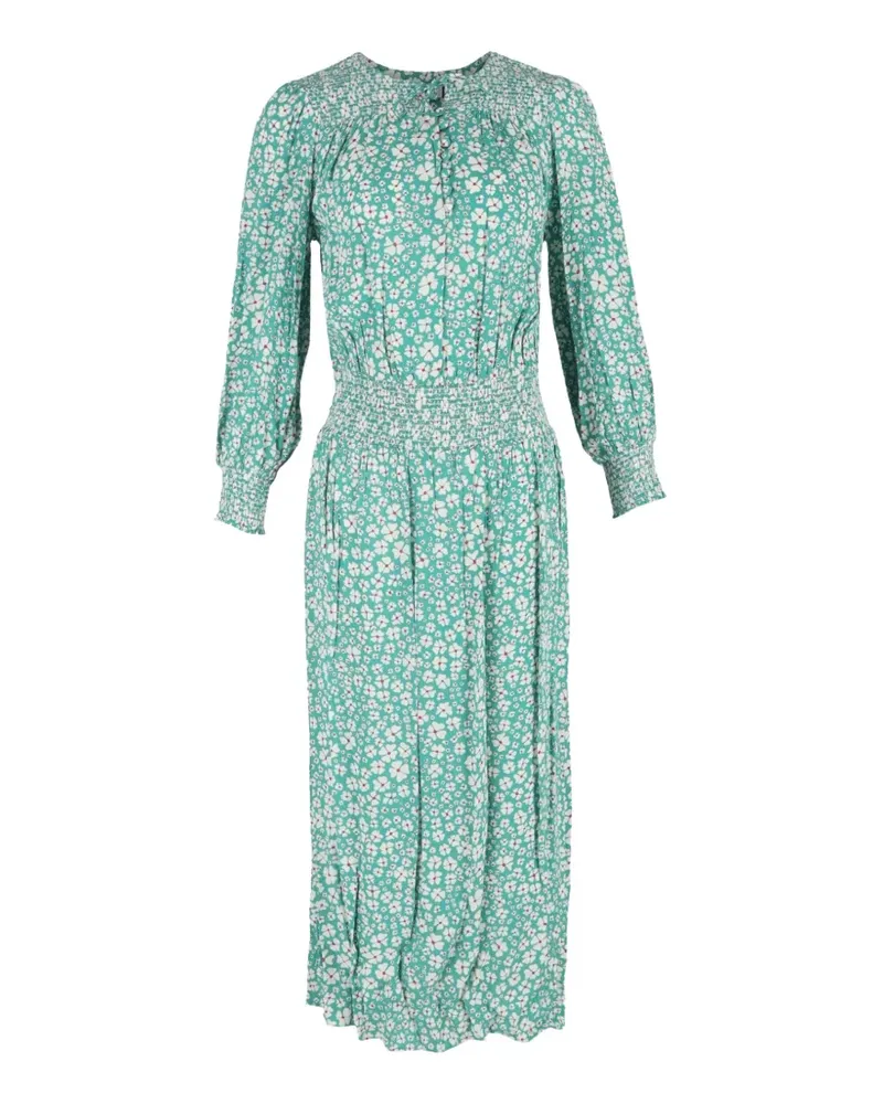 RIXO 2023 Marianna Maxikleid mit Blumen-Print - Grün Grün