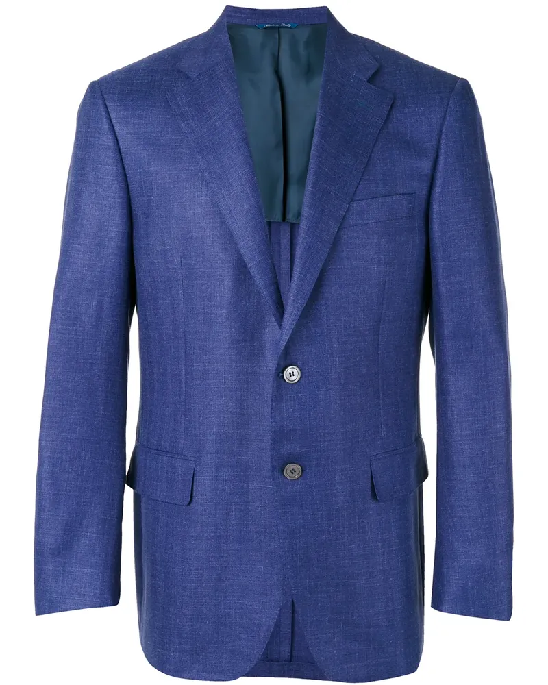 Canali Sakko mit zwei Knöpfen - Blau Blau