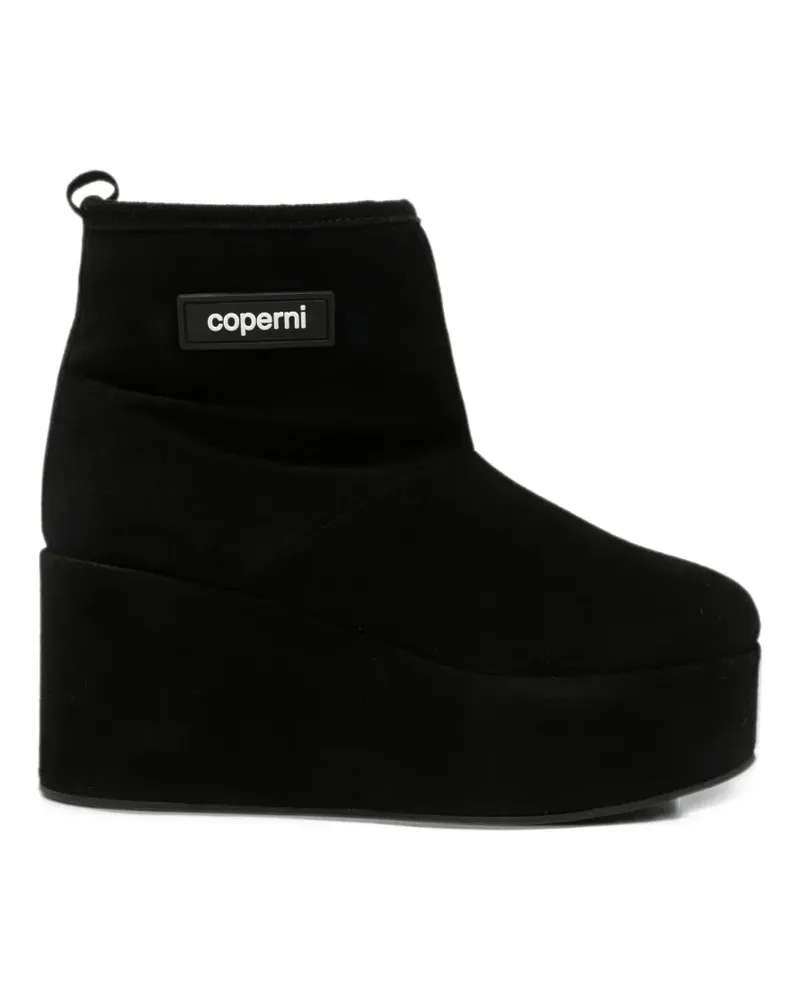 COPERNI platform suede boots - Schwarz Schwarz
