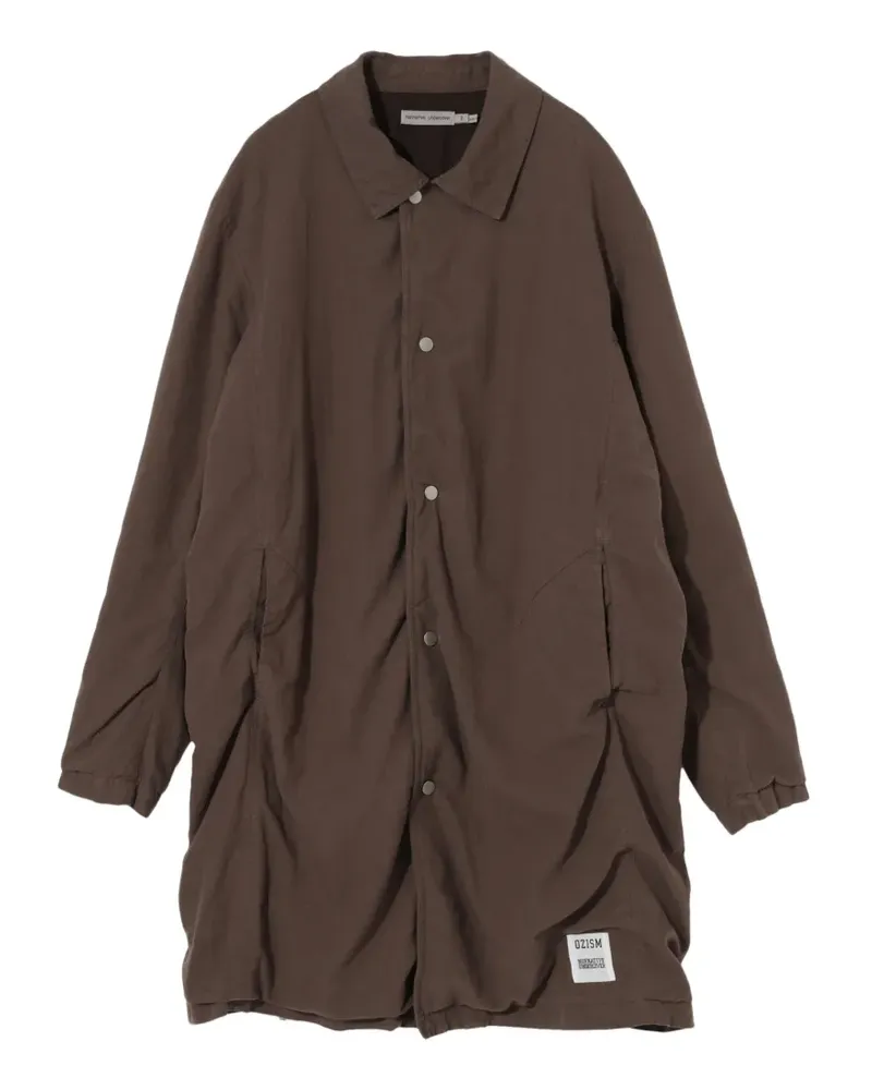 Undercover x Nonnative Trenchcoat mit Logo-Patch - Braun Braun