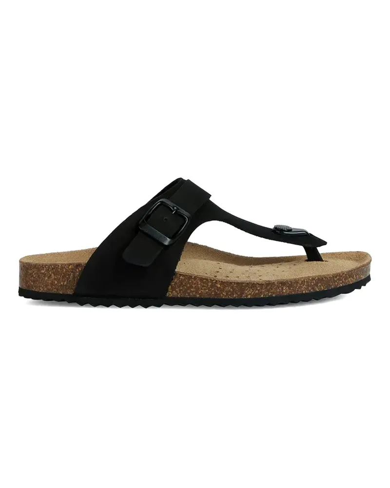 Geox buckle-fastening flip-flops - Schwarz Schwarz
