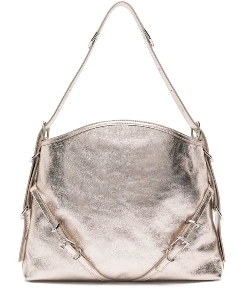 Givenchy Mittelgroße Voyou Schultertasche - Gold Gold