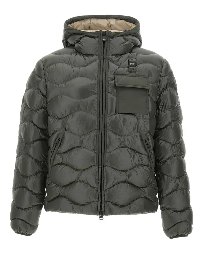 Blauer long-sleeves jacket - Grün Grün