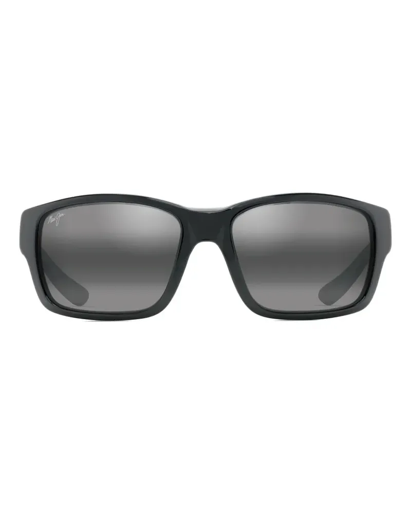 Maui Jim Mangroves rectangle-frame sunglasses - Schwarz Schwarz