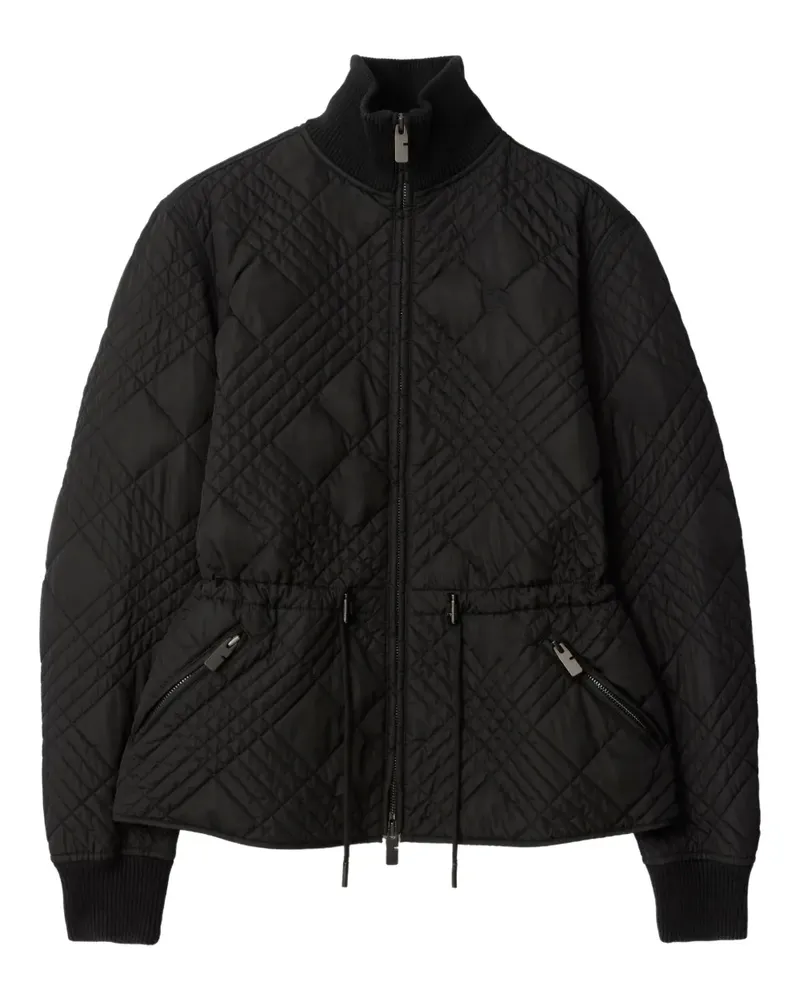 Burberry Jacke mit Karomuster - Schwarz Schwarz