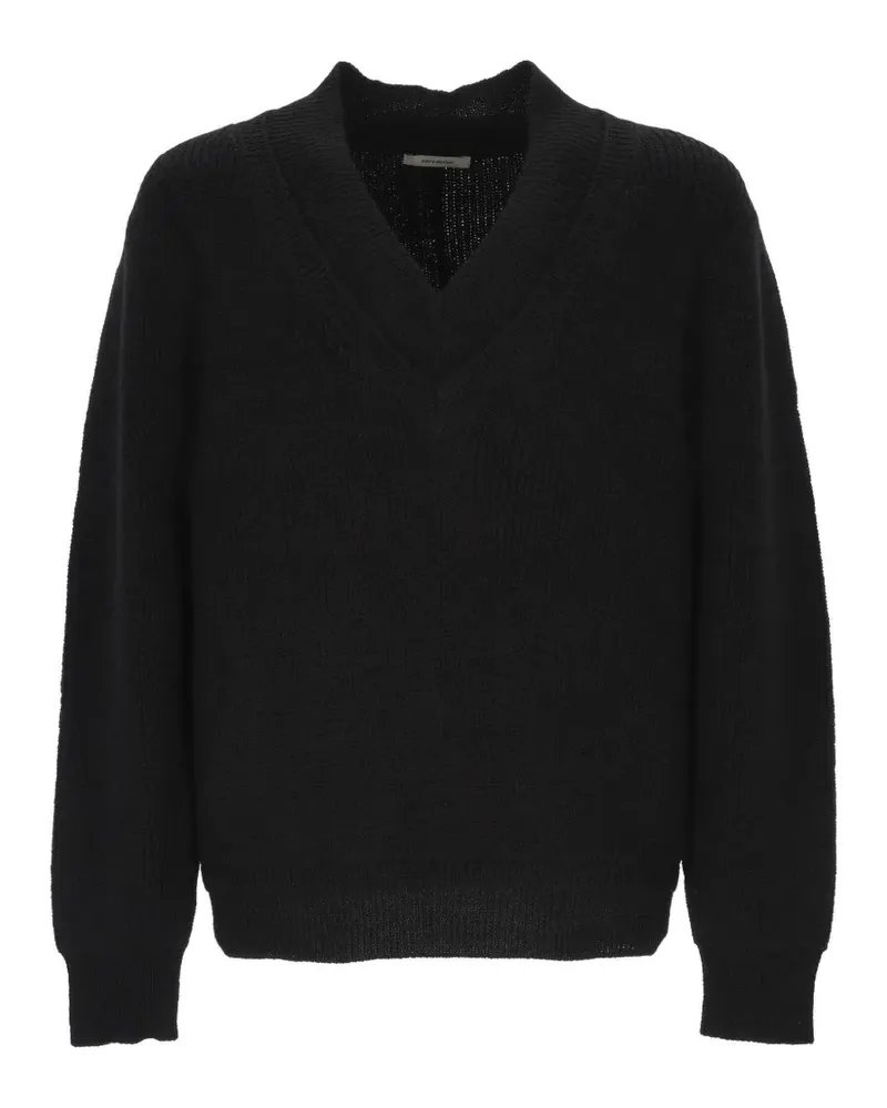 Entire Studios Pullover mit V-Ausschnitt - Schwarz Schwarz