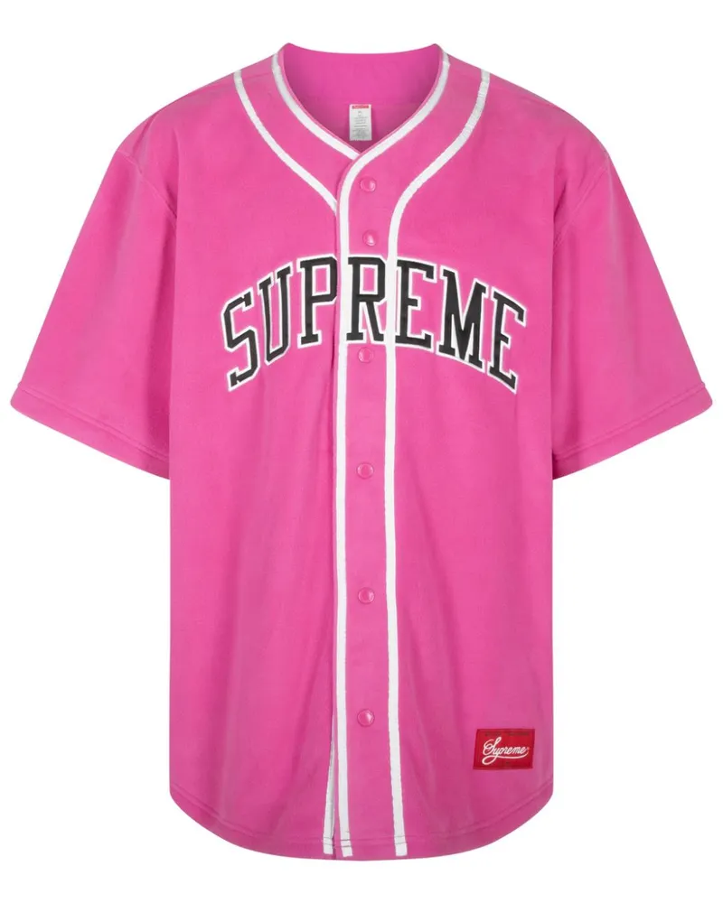 Supreme Being Polartec Baseball T-Shirt - Rosa Rosa