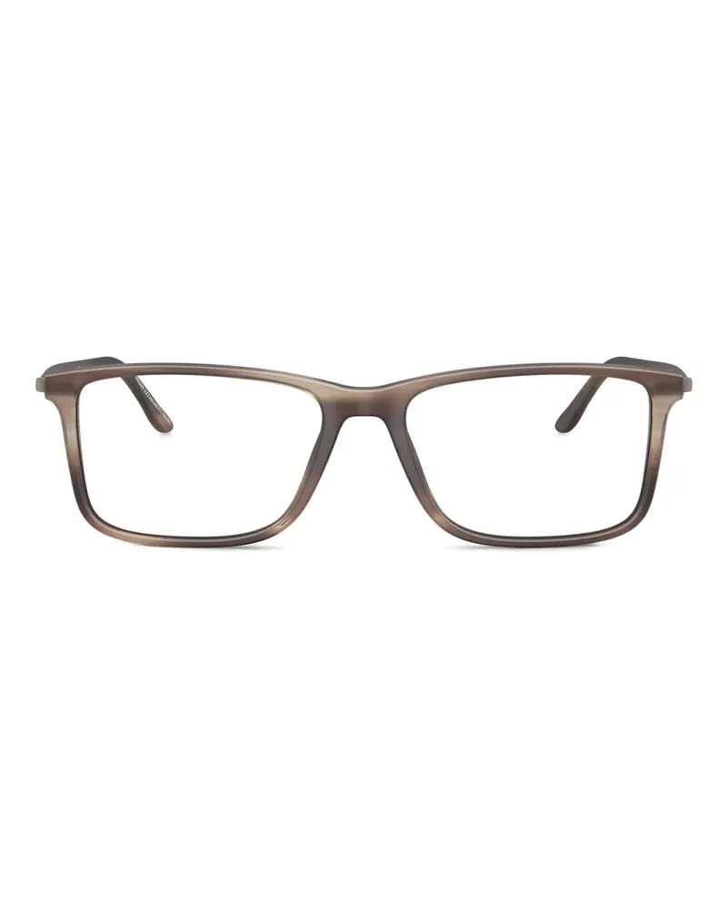 Giorgio Armani AR7261 Brille mit eckigem Gestell - Braun Braun