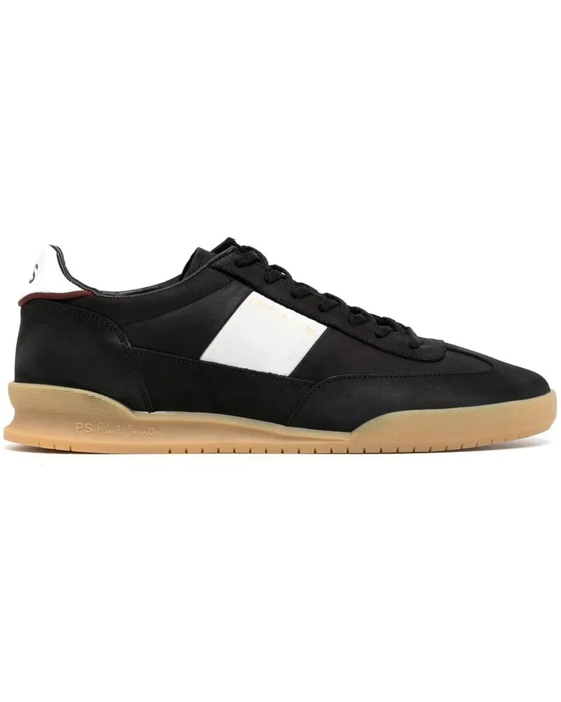 Paul Smith Sneakers mit Kontrasteinsätzen - Schwarz Schwarz