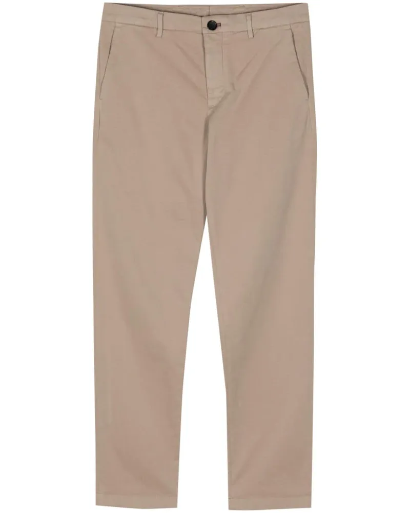 Paul Smith Halbhohe Straight-Leg-Hose - Braun Braun