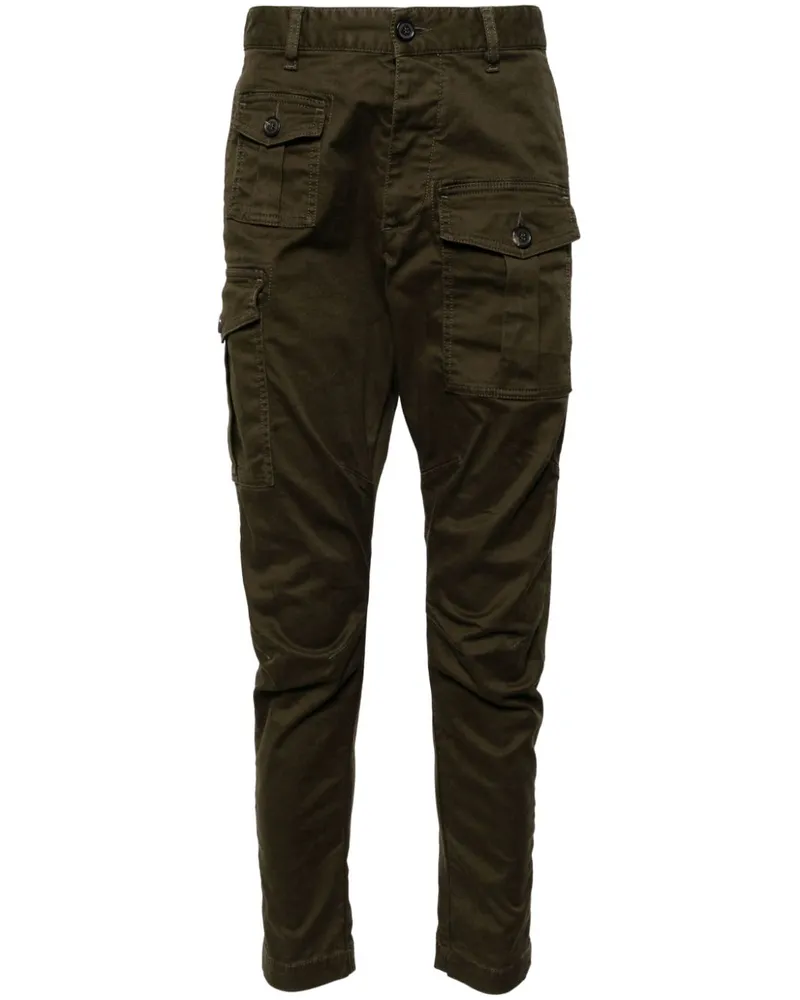 Dsquared2 Sexy Cargohose - Grün Grün