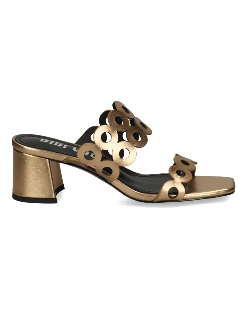 Bibi Lou cutout strap sandals - Gold Gold