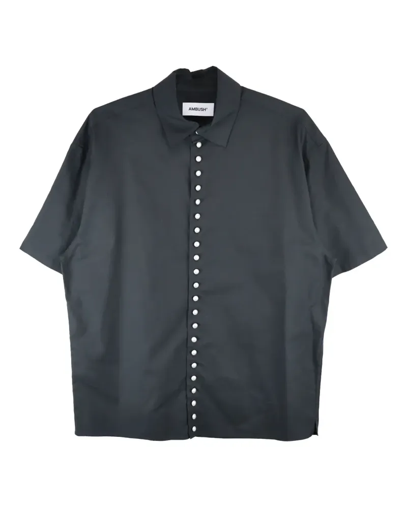 AMBUSH Hemd mit Knopfdetail - Schwarz Schwarz