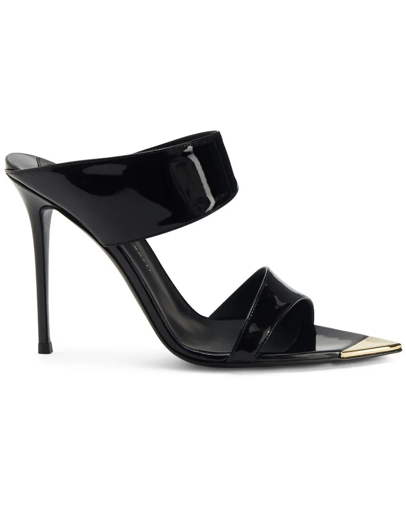 Giuseppe Zanotti Intriigo Allure Mules 90mm - Schwarz Schwarz