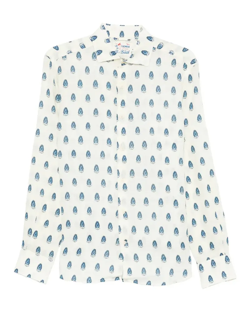 MC2 Saint Barth floral shirt - Nude Nude