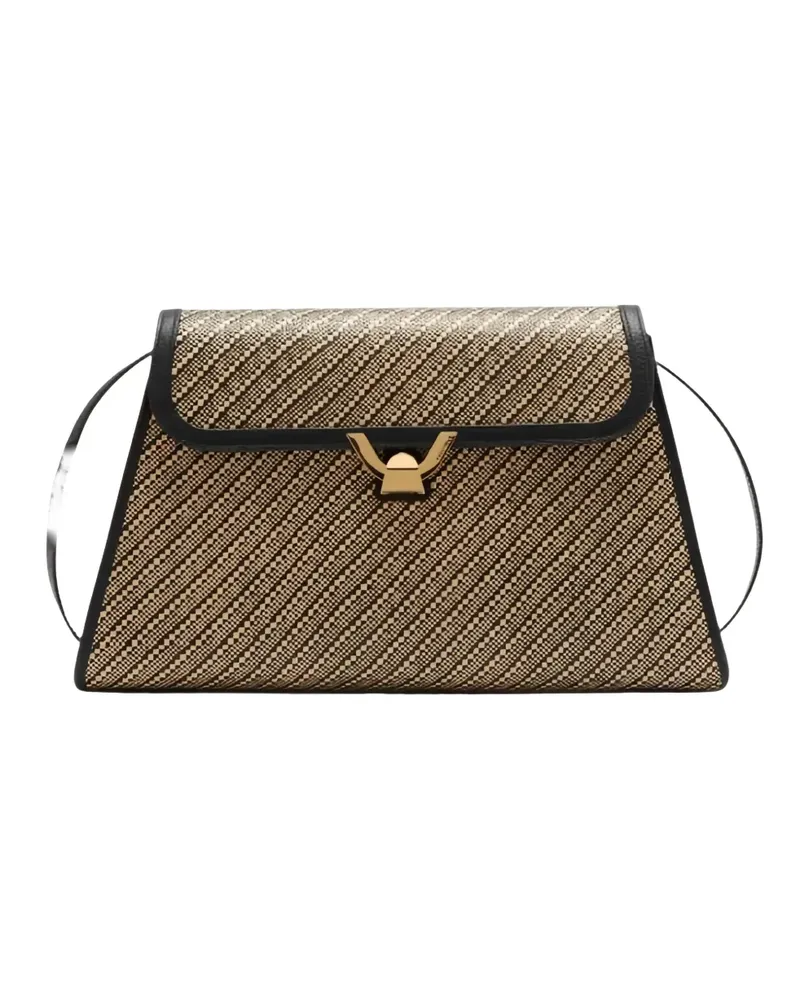 Coccinelle Große Dew Schultertasche - Nude Nude