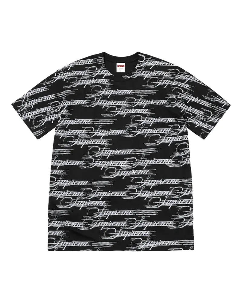 Supreme Being T-Shirt mit Schriftzug - Schwarz Schwarz