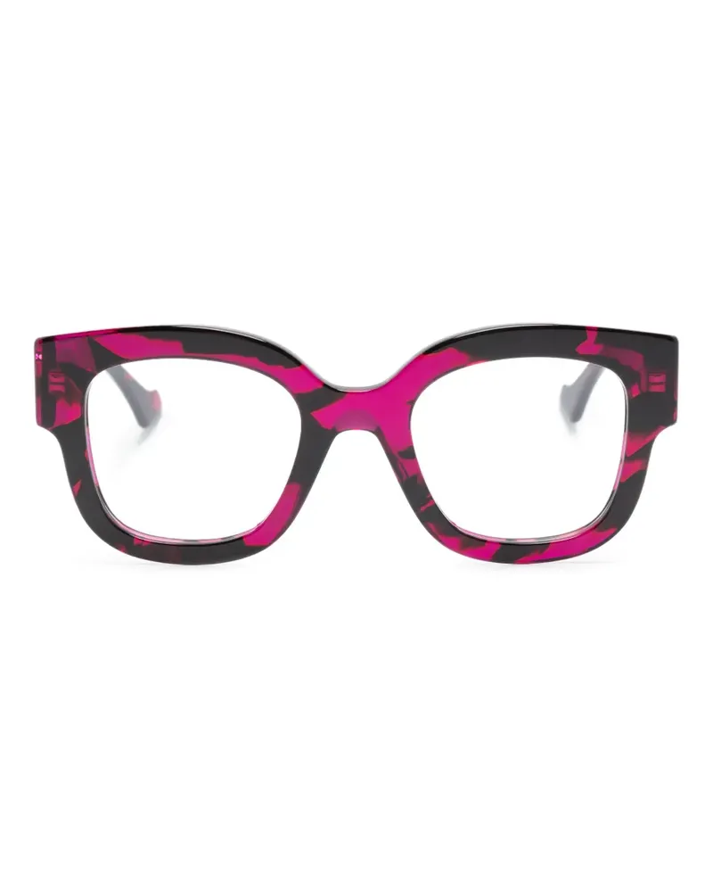 Gucci Brille in Schildpattoptik - Violett Violett