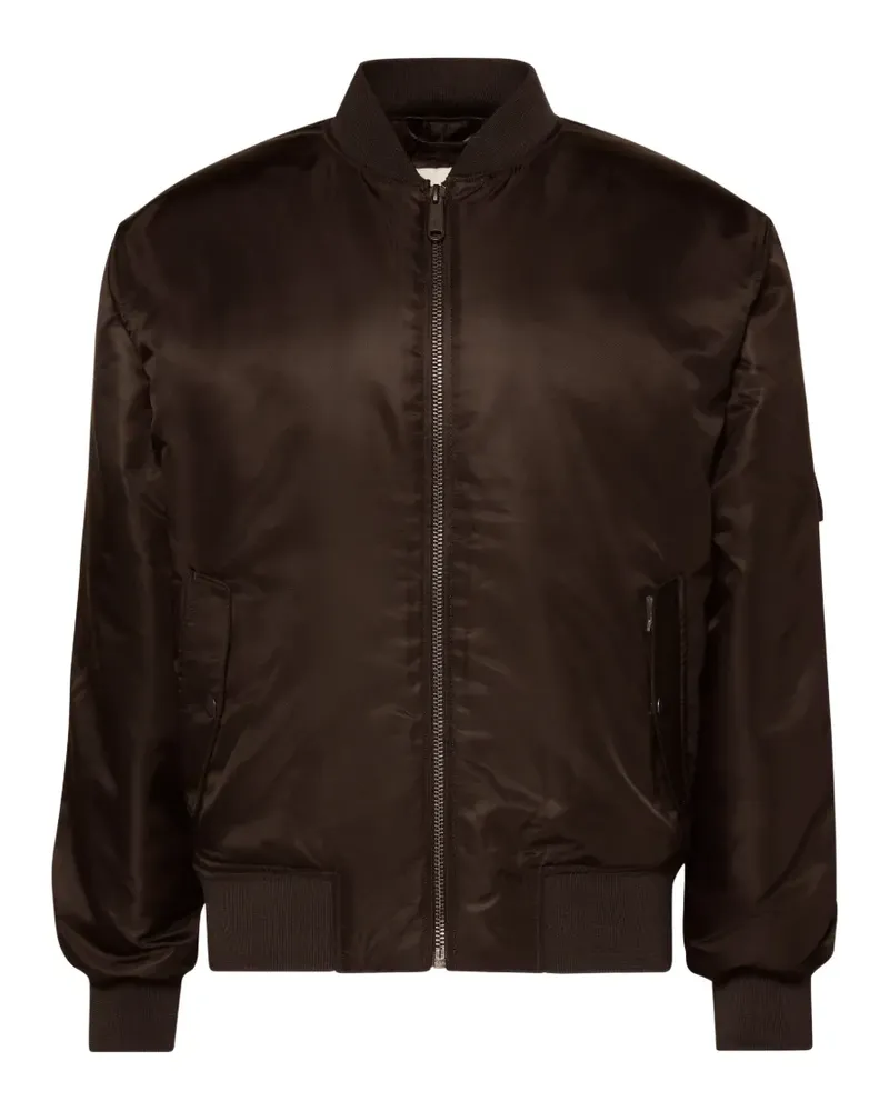Calvin Klein logo bomber jacket - Schwarz Schwarz