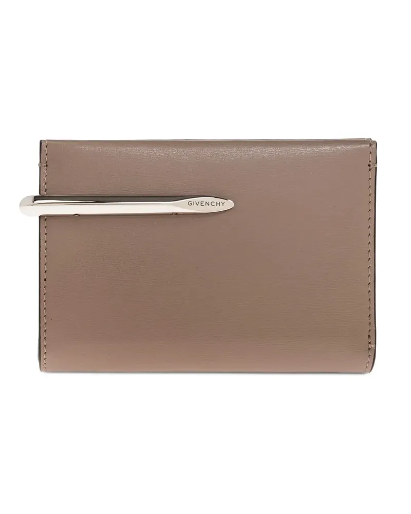 Givenchy Portemonnaie in Knitteroptik - Braun Braun