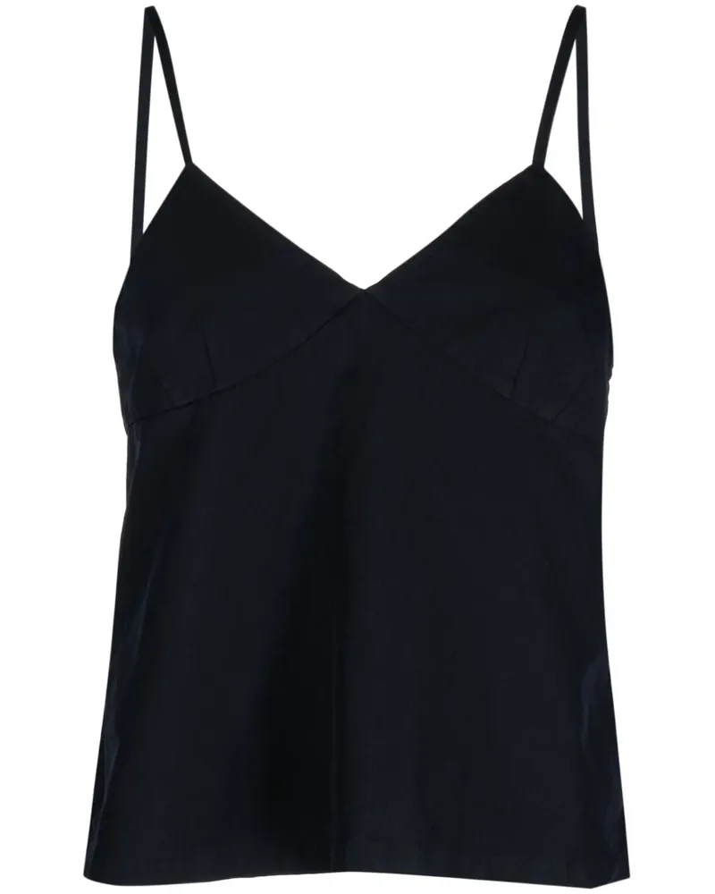 Comme des Garçons Camisole-Top mit V-Ausschnitt - Schwarz Schwarz