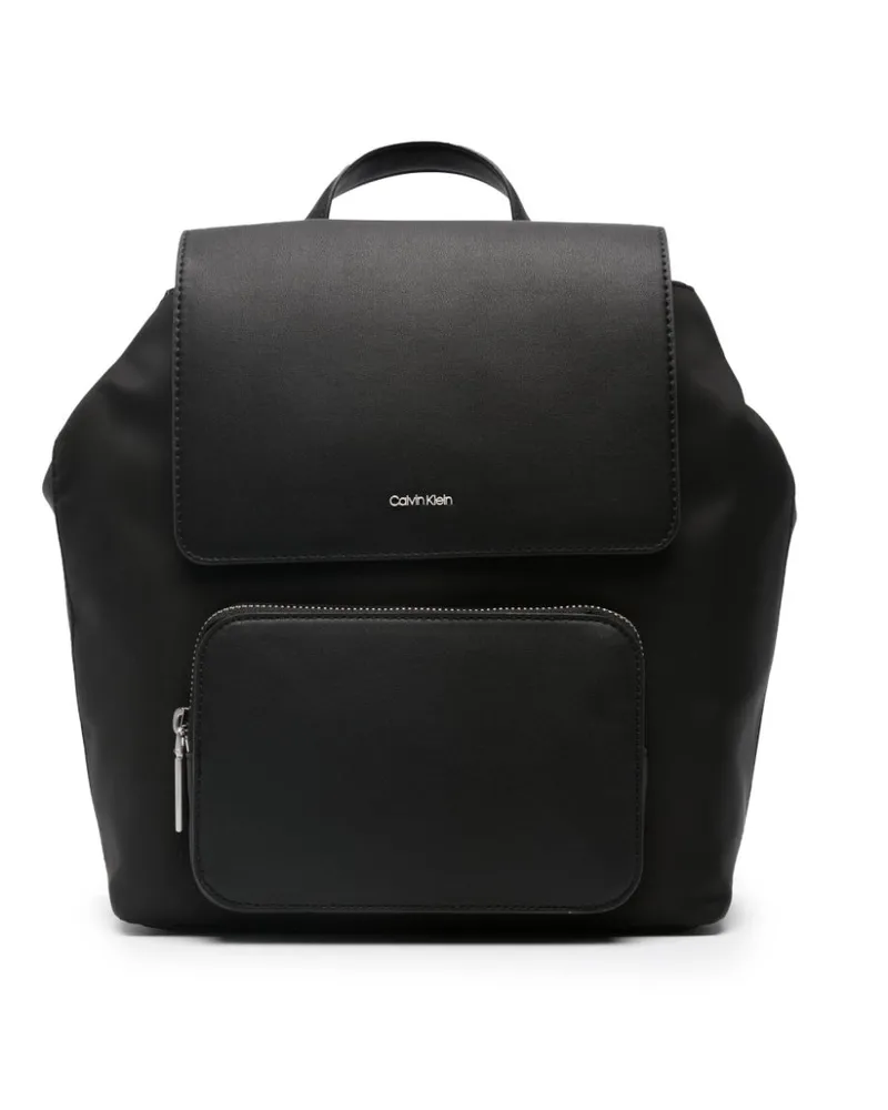 Calvin Klein Rucksack mit Logo Schwarz