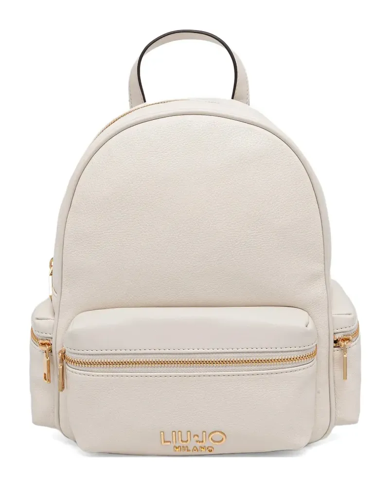 Liu Jo zip backpack - Weiß Weiß