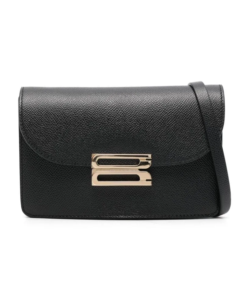 Victoria Beckham Umhängetasche aus Leder - Schwarz Schwarz