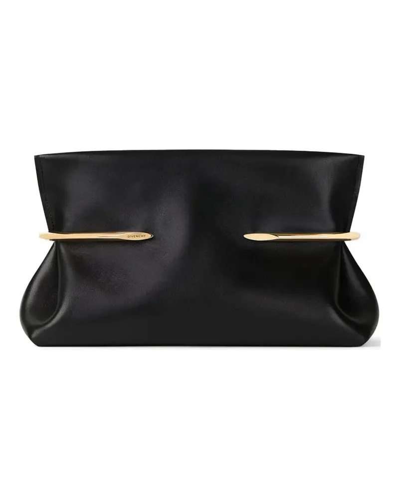 Givenchy Pinch Soft leather clutch bag - Schwarz Schwarz