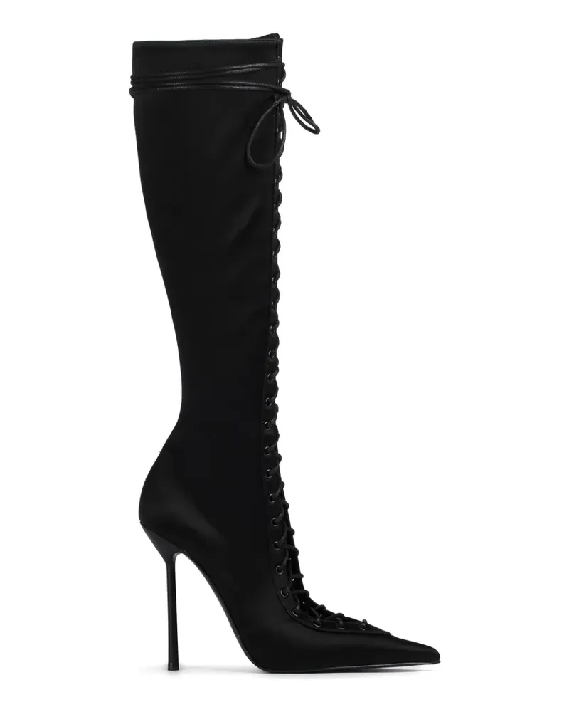 Le Silla Colette Schnürstiefel - Schwarz Schwarz