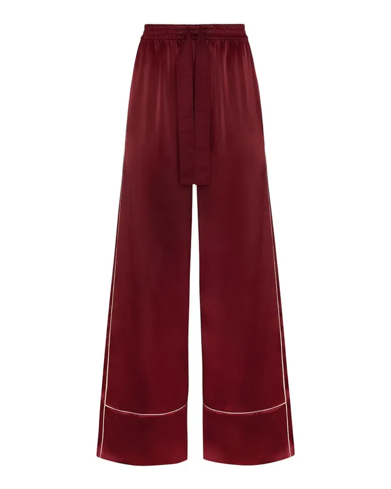 Roksanda Ilincic Nael piping-detail trousers - Rot Rot