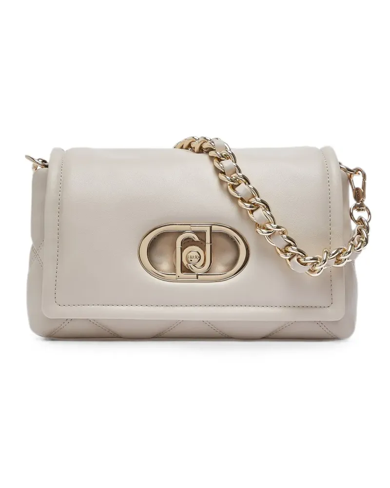 Liu Jo medium LaPuffy bag with quilted design - Nude Nude