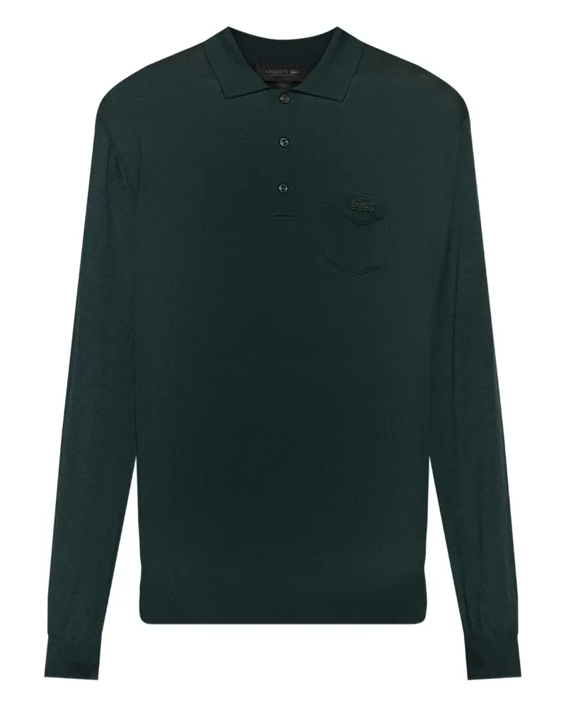 Lacoste Langärmeliges Poloshirt - Grün Grün