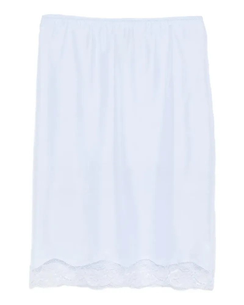 Dorothee Schumacher Playful Volumes lace-trim midi skirt - Blau Blau