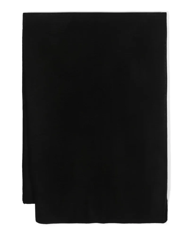 Ralph Lauren Schal mit Polo Pony-Stickerei - Schwarz Schwarz