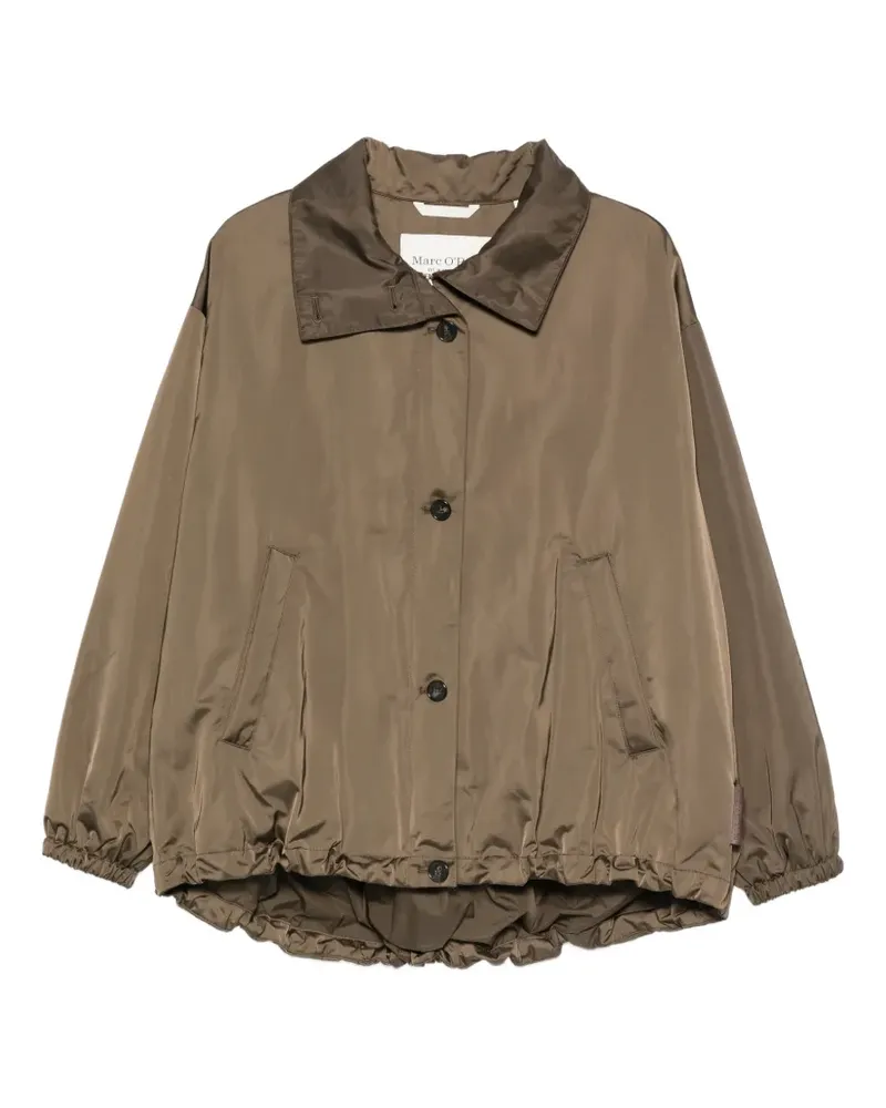 Marc O'Polo elasticated-hem jacket - Grün Grün