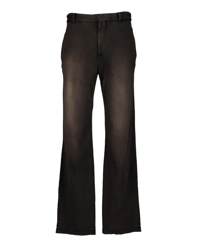 Balenciaga Hose mit geradem Schnitt - Schwarz Schwarz