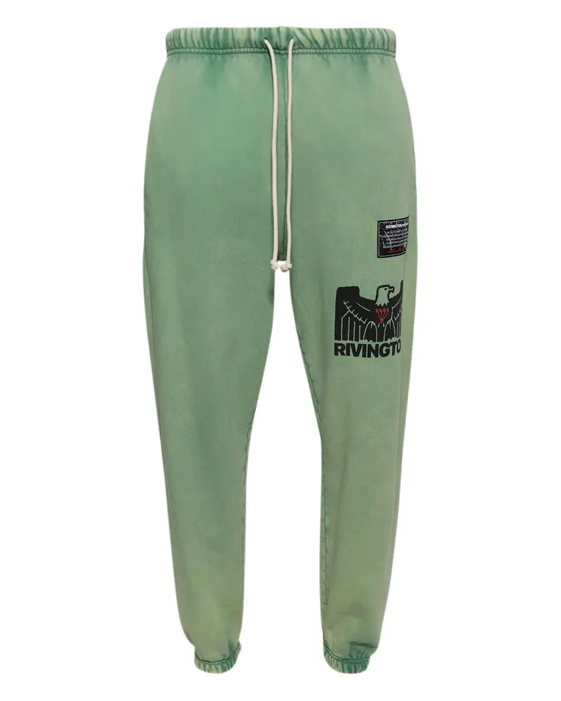 RRR123 Jogginghose aus Baumwolle - Grün Grün