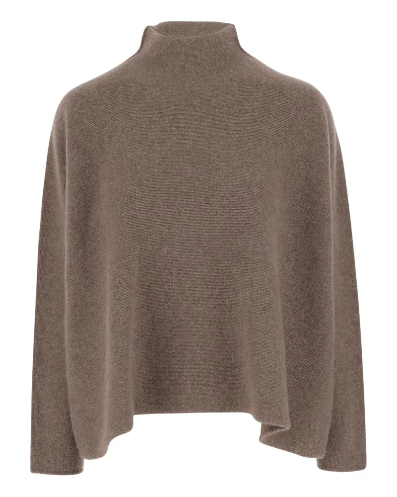 Giorgio Armani Pullover mit Stehkragen - Braun Braun