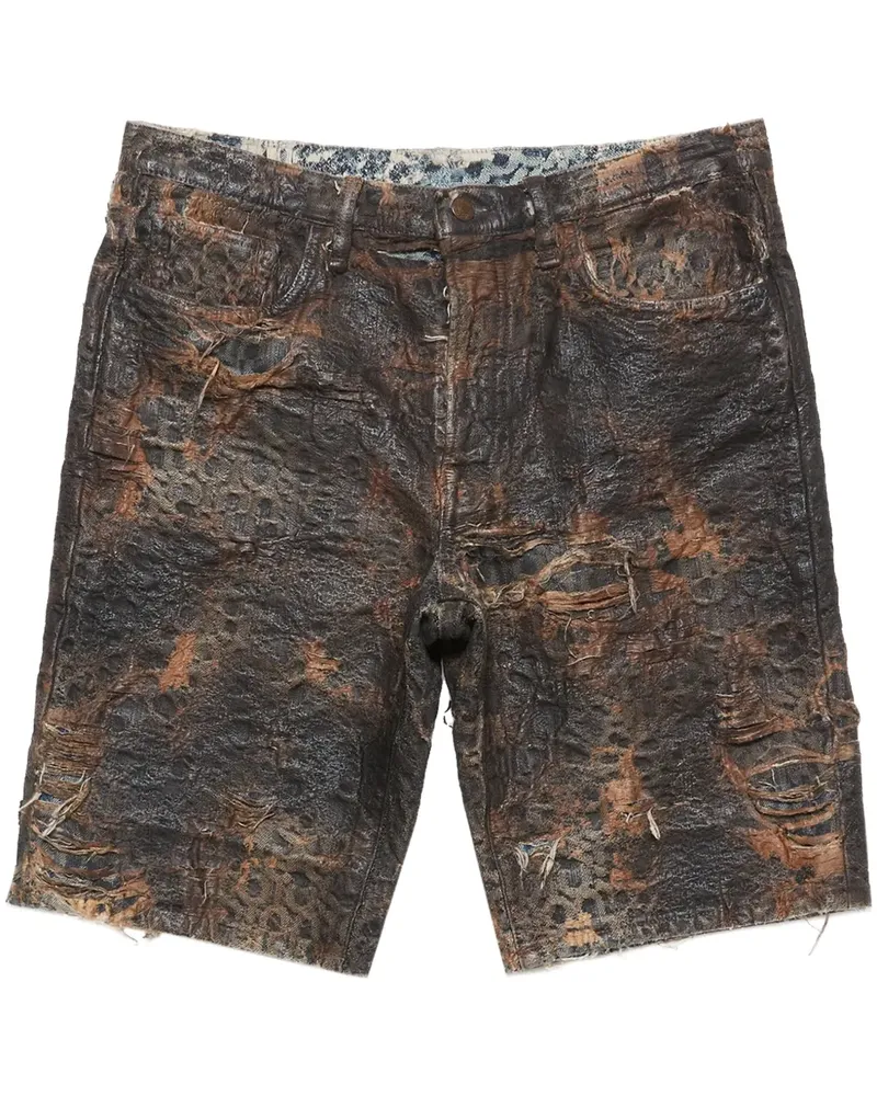 Acne Studios Shorts mit Monogramm - Braun Braun