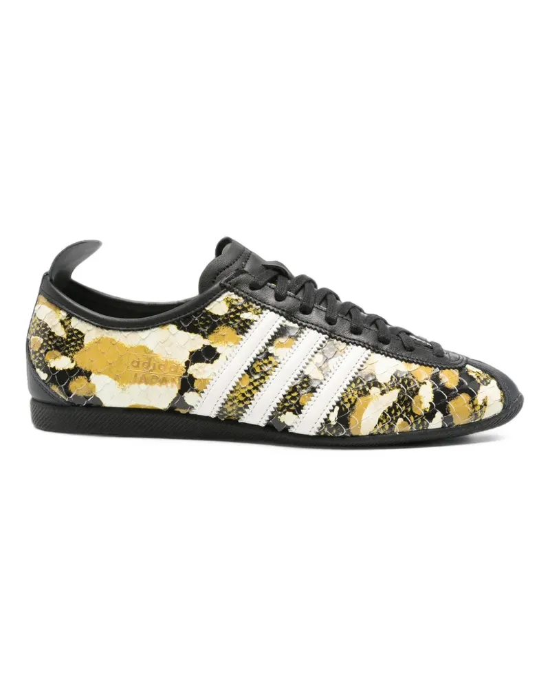 adidas Japan snakeskin-effect sneakers - Gelb Gelb