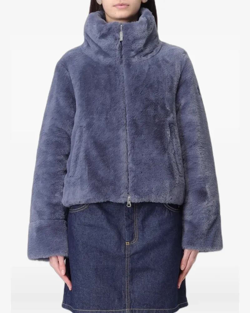 Colmar reversible faux-fur coat - Blau Blau
