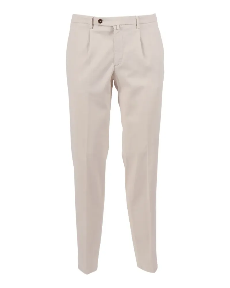 Briglia 1949 pleated twill trousers - Nude Nude