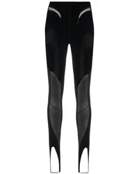 Thierry Mugler x Wolford Leggings Schwarz