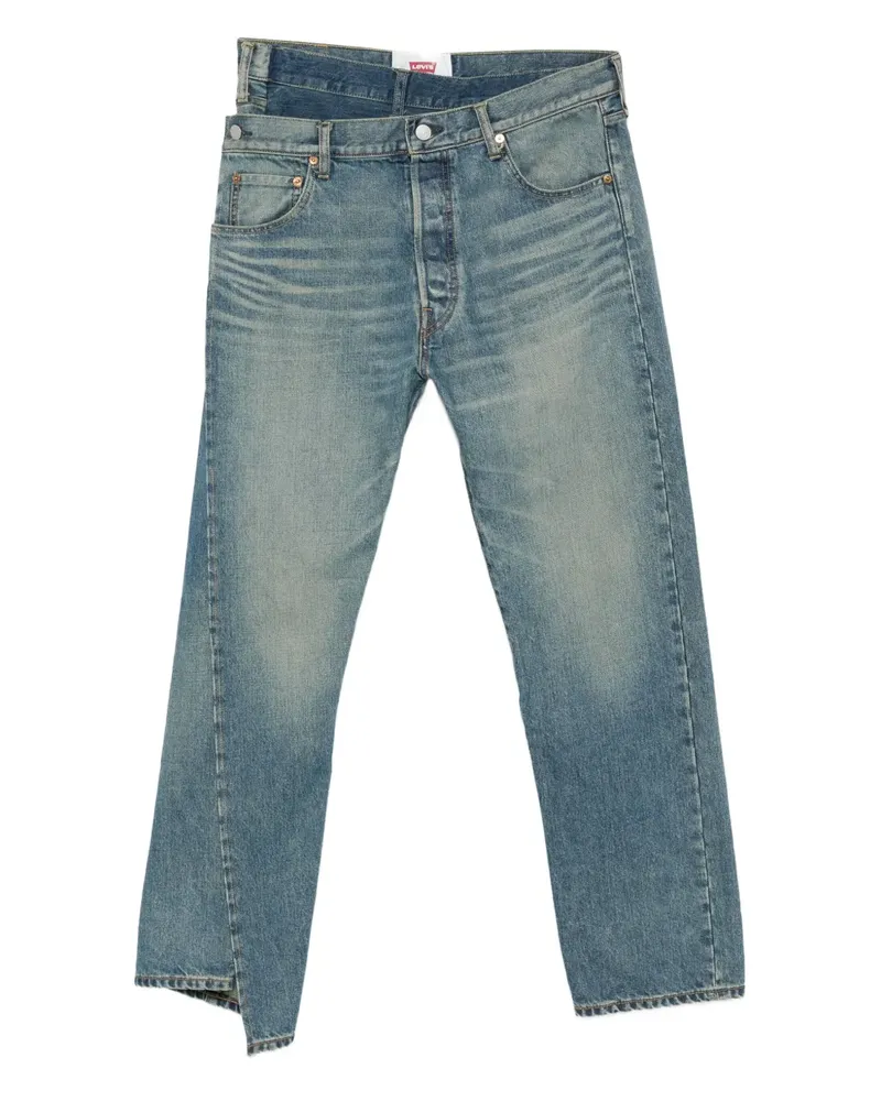 Comme des Garçons Jeans mit asymmetrischem Saum - Blau Blau