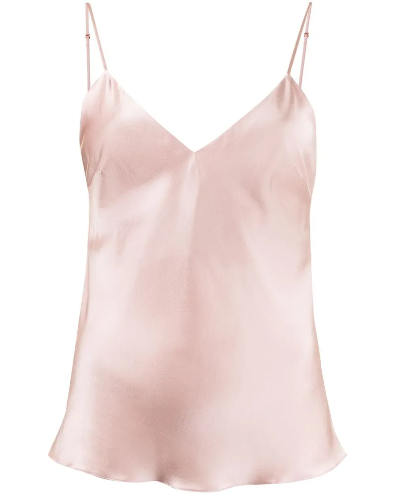 Gilda & Pearl Sophia Camisole-Top aus Seidenstretch Rosa