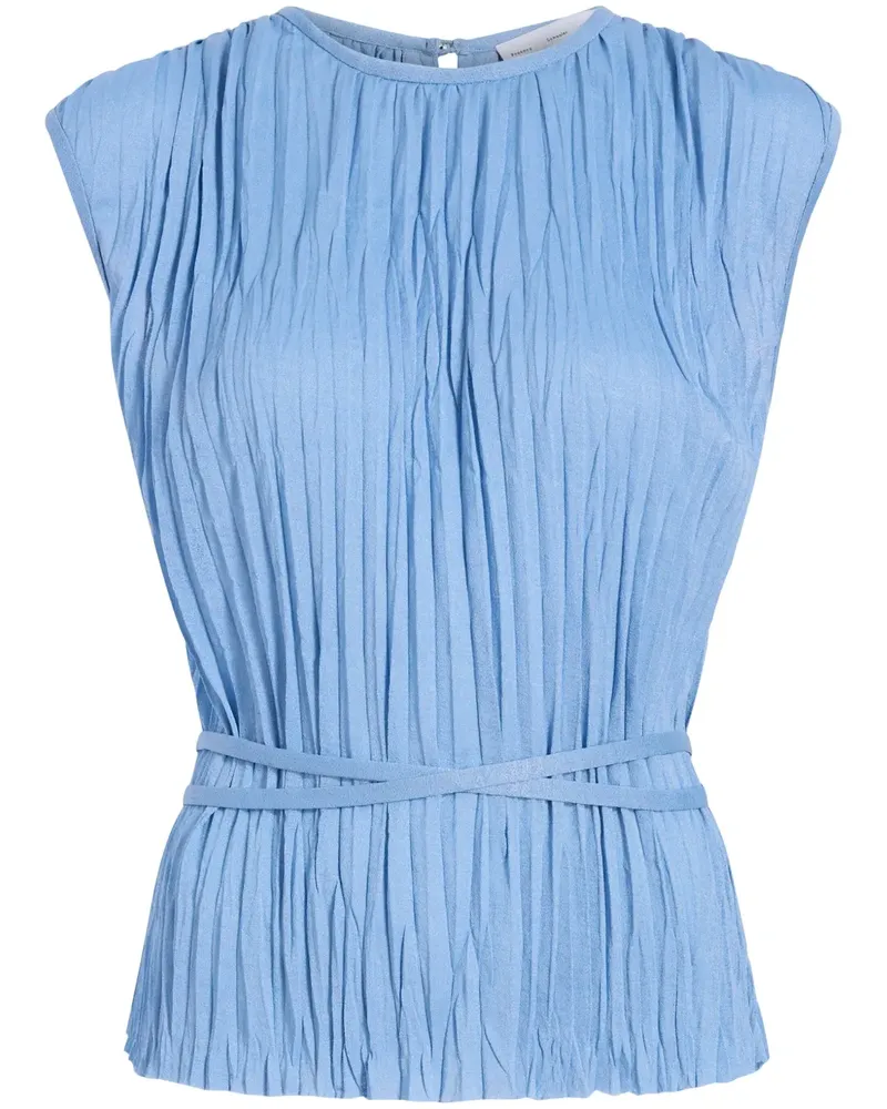 Proenza Schouler Lyra Bluse - Blau Blau