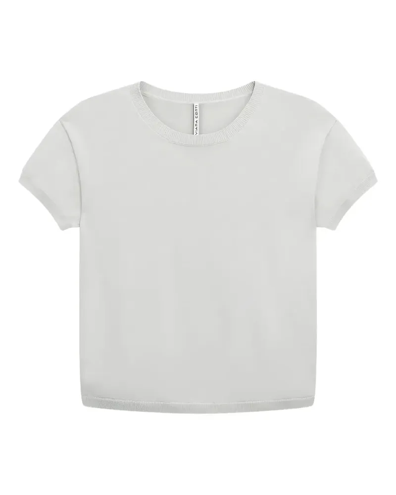 Liviana Conti Dollie short-sleeved crew-neck T-shirt - Grau Grau
