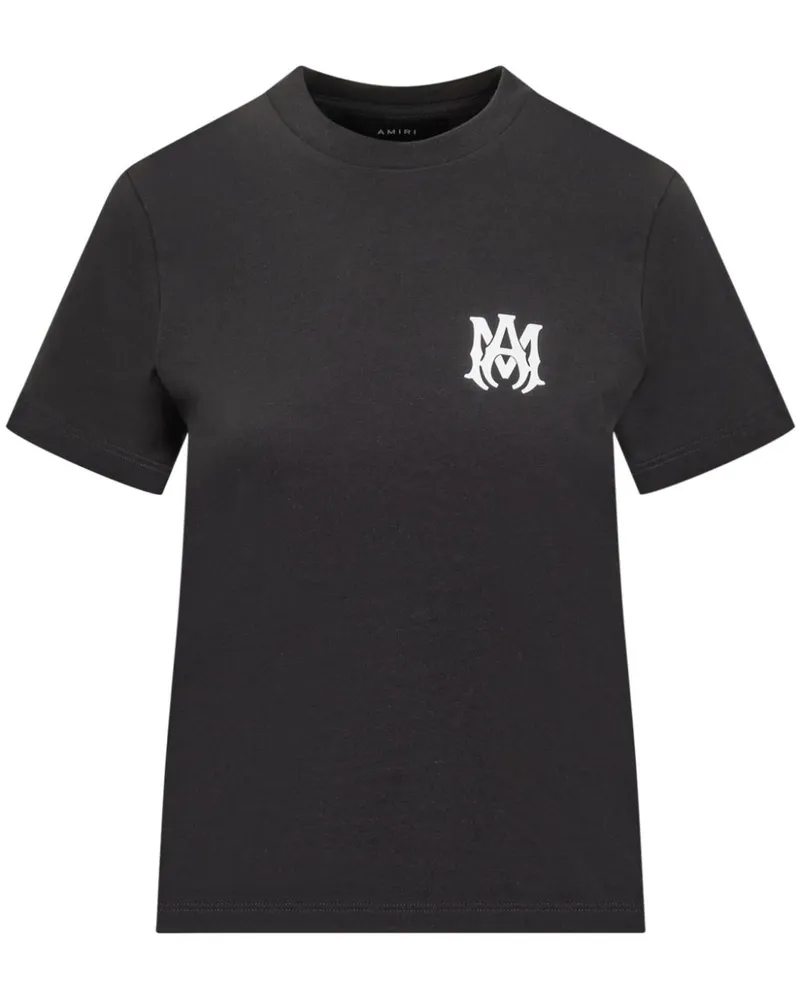 Amiri Ma Core T-Shirt mit Logo - Schwarz Schwarz