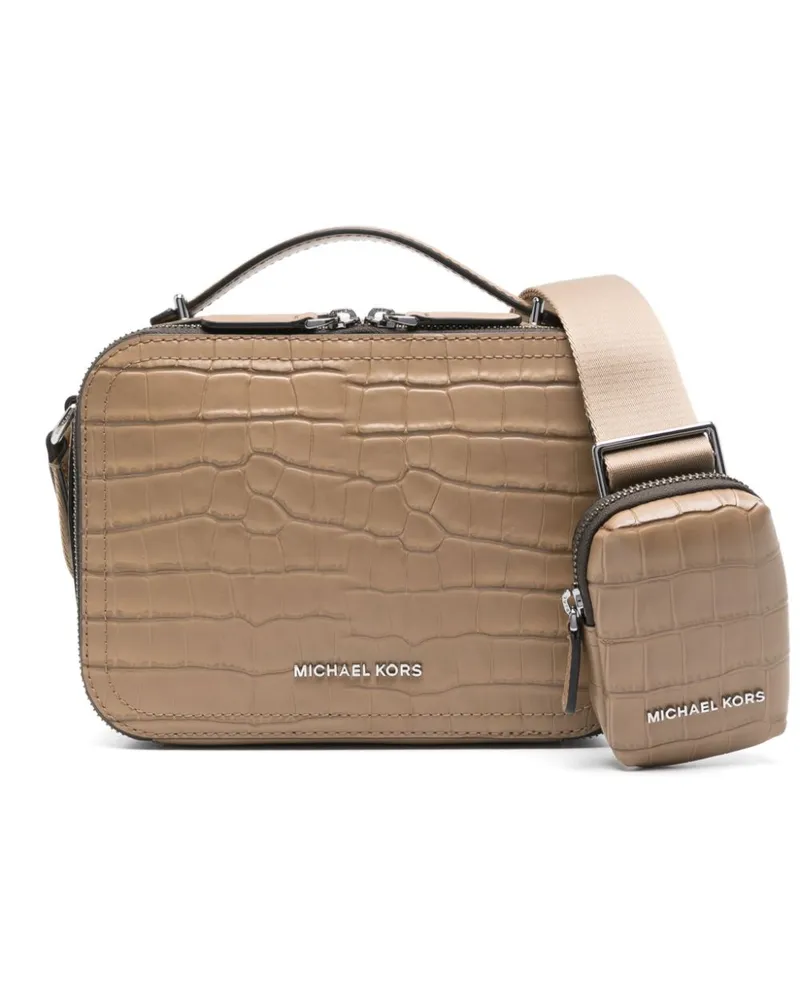 Michael Kors Hudson Kuriertasche - Braun Braun